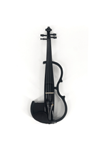 Load image into Gallery viewer, 4/4 Black Lacquer Acoustic Electric Violin E1