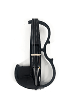 Load image into Gallery viewer, 4/4 Black Lacquer Acoustic Electric Violin E1