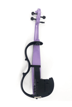 Load image into Gallery viewer, 4/4 Purple Premium Pickups Electric Violin E2