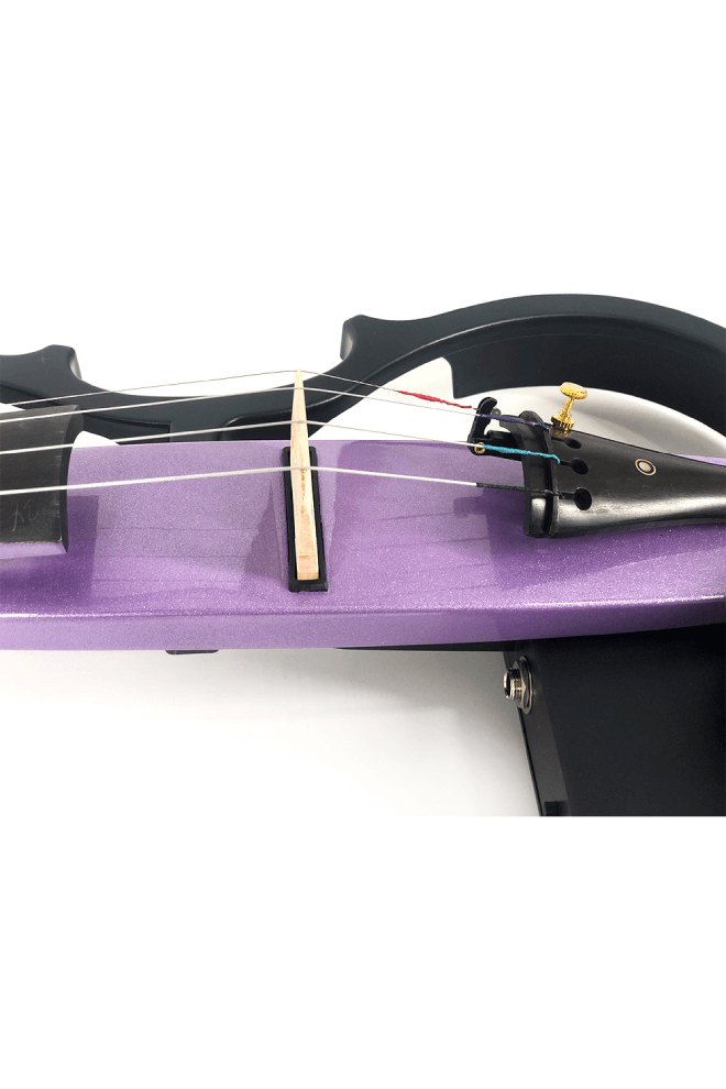 4/4 Purple Premium Pickups Electric Violin E2