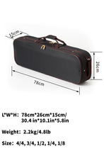 Load image into Gallery viewer, Fiddlover Luxurious Oblong Hygrometer Violin Case CB5