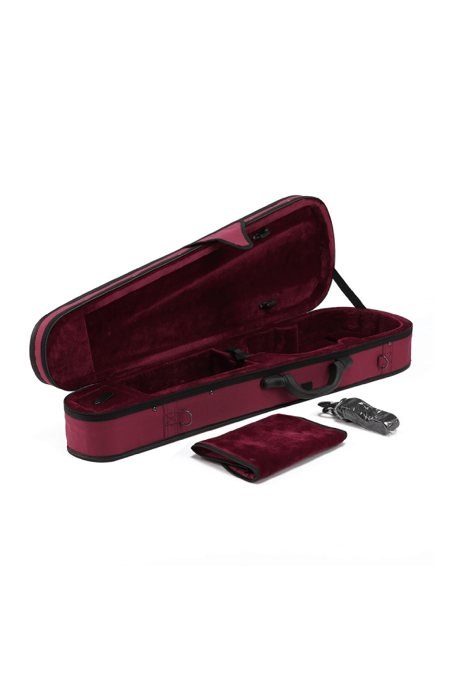 Violin Triangle Case Red As Love CB2